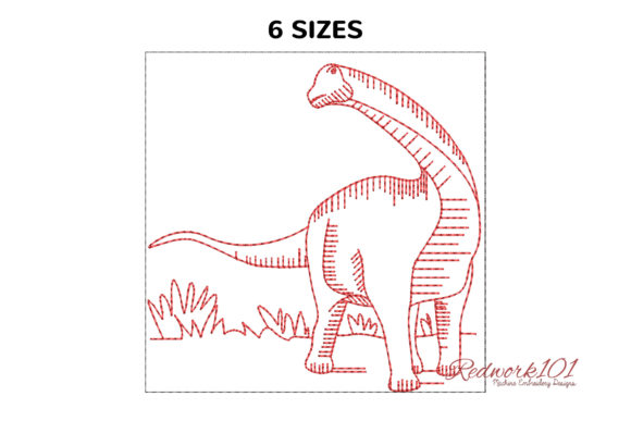 Sauropods Dinosaurs Bluework